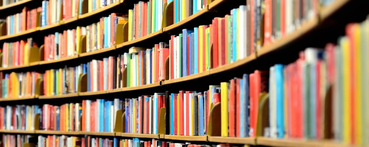 Colorful Bookshelf