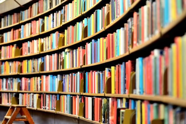 Colorful Bookshelf