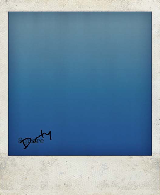 Dirty Square - Blue. David Hayes, 2015