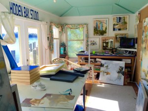 Beau Wild's Art Studio where she does painting and drawing | In Her Own Words | The Woven Tale Press Beau Wild's Art Studio where she does painting and drawing | In Her Own Words | The Woven Tale Press