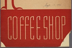 Coffee Shop art print