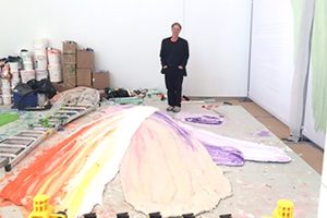 Donald Martiny in his One World Trade Center "studio"