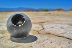 Jeff Alu, “Sphere”, El Mirage Dry Lake, 2009