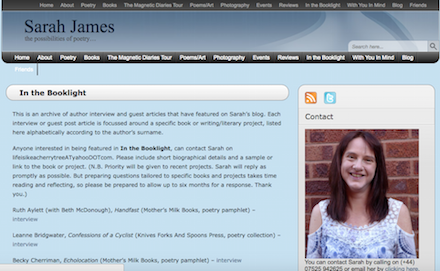 Site Review: Sarah James