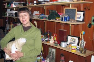 Photographer Susan Malmstrom in her studio