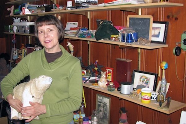 Photographer Susan Malmstrom in her studio