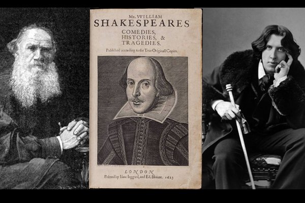 Images of Tolstoy and Shakespeare