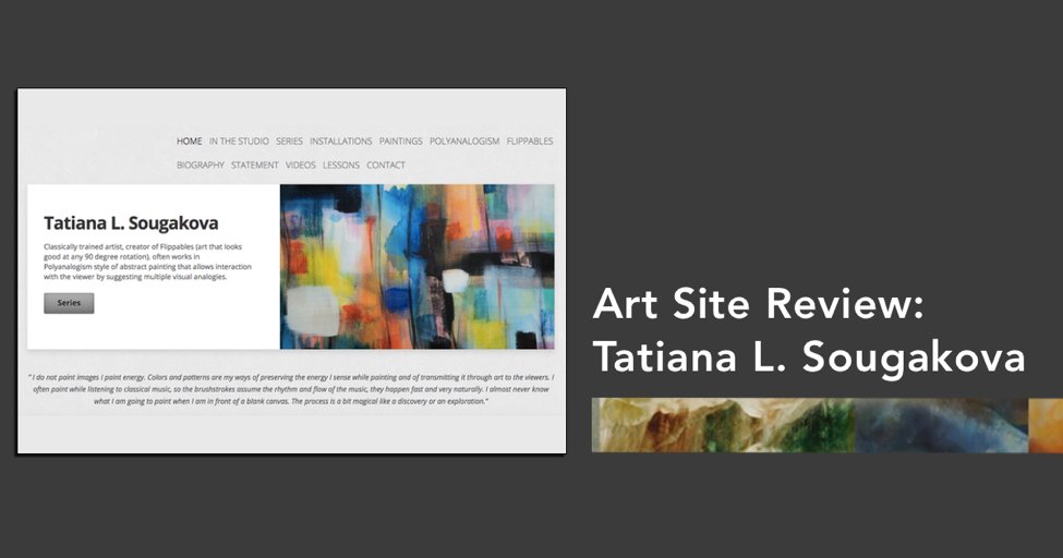 The home page of artist Tatiana L. Sougakova’s website – The Woven Tale ...