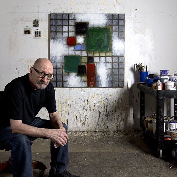 Photographer Barry Masteller in his studio