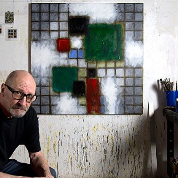 Photographer Barry Masteller in his studio