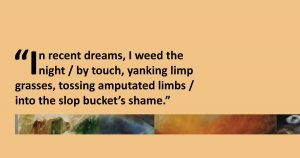 An excerpt from a poem by Michele Leavitt