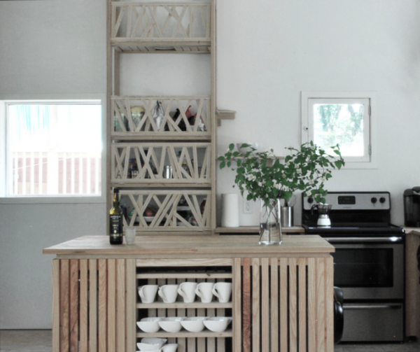 A kitchen designed by John Diamond Nigh