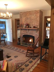 The drawing room in the WTP Hamptons retreat house