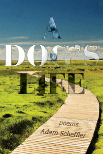 The Book Cover of A Dog's Life by Adam Scheffler