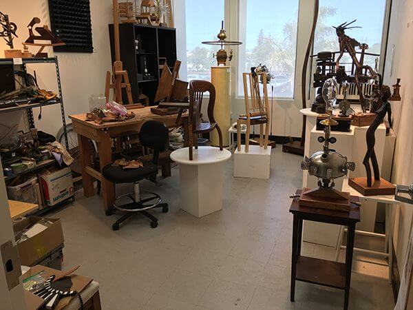 Michael Kesselman's studio