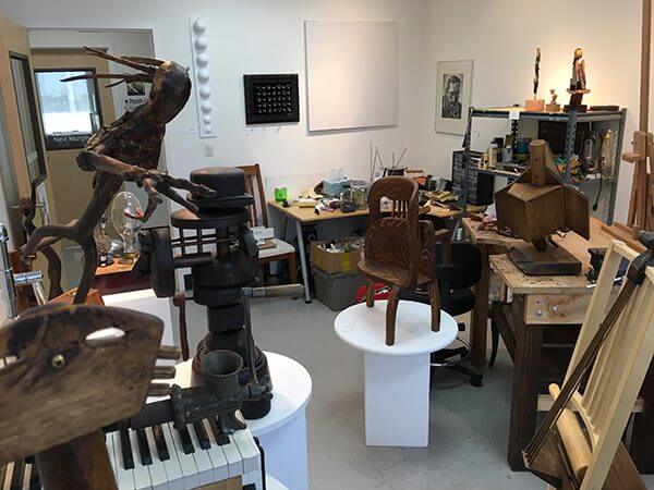 Michael Kesselman's studio