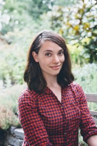 Headshot of writer Hilary Vaughn Dobel