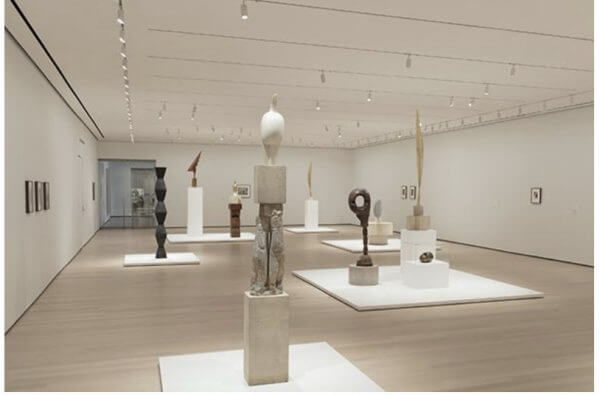 Brancusi Installation at the MoMA