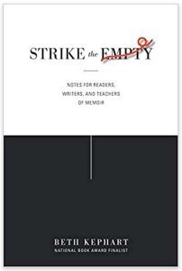 Strike the Empty by Beth Kephart book cover
