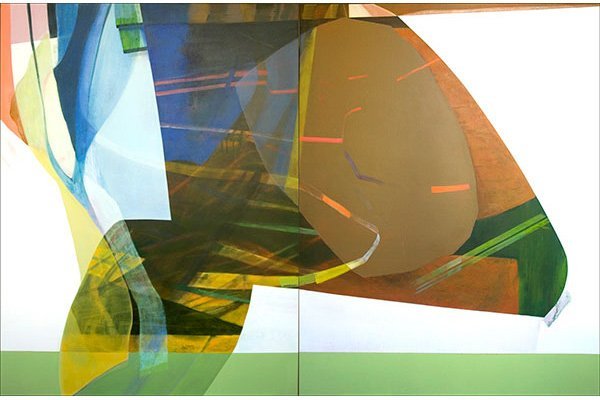 Susan Cantrick, sbc 131,sbc 131, acrylic on linen, 116x178 cm., 2011