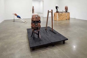 Bumps in the Road by Huma Bhabha
