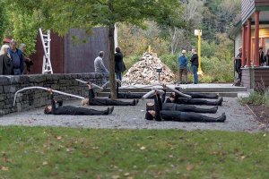 Slumping, SiteTime: Cordwood,