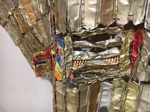 Detail, Hovor by El Anatsui