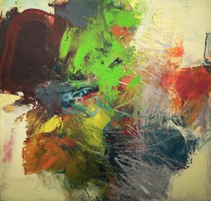 Henry Jackson, Untitled 82-18 abstract painting