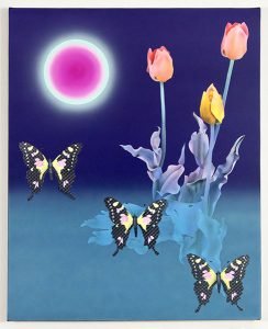 Brian Willmont, Bio-Metamorphosis, 2019. Acrylic on canvas, 30” x 24”, 76.20 x 60.96 cm