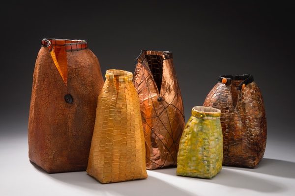 basket vessels by Jackie Abrams