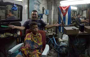 Miguel’s barbershop by Elliot Burg