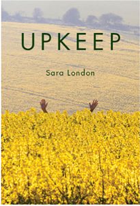 cover of Upkeep poetry collection by Sara London