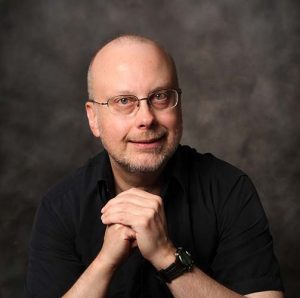 Headshot of author Robert J. Sawyer