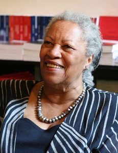 Headshot of writer Toni Morrison