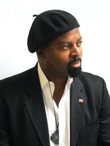 Headshot of writer Ben Okri