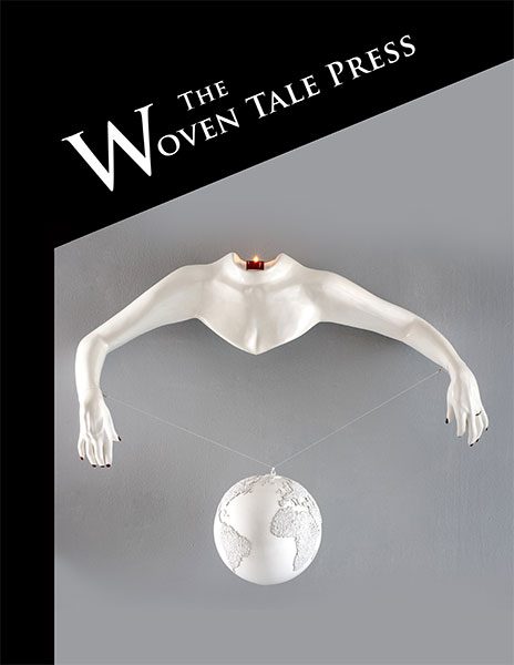 WTP cover of Vol. IX #7 of sculpture against grey background