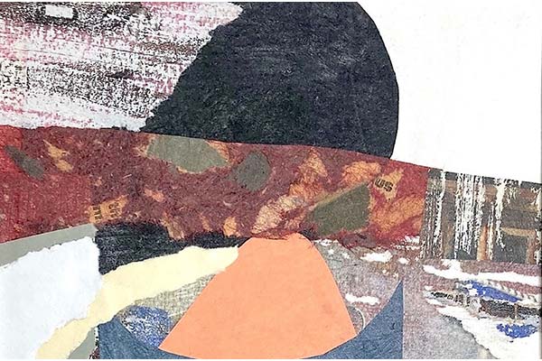 Collage artist Michele O'Brien discusses how the sculptural influences her collage-making process, her typical workday, and what's next.