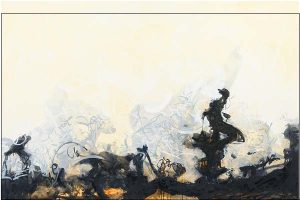 Ubering Toward Bethlehem oil on panel 48 ''x 72 1/2'' x 1 1/2'' By G Alan Stewart