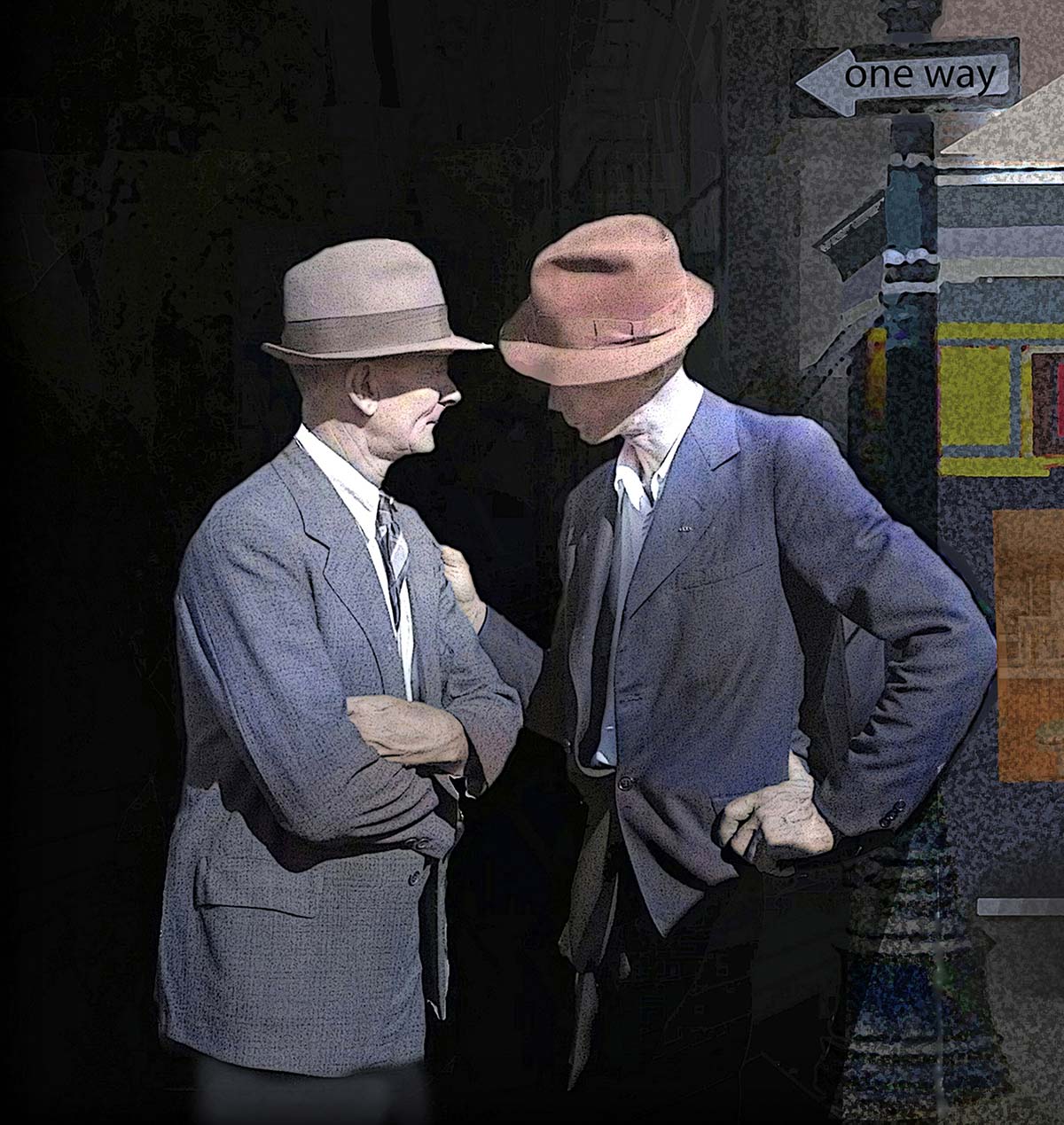 Let Me Tell You Something digital montage By Alan M. Richards